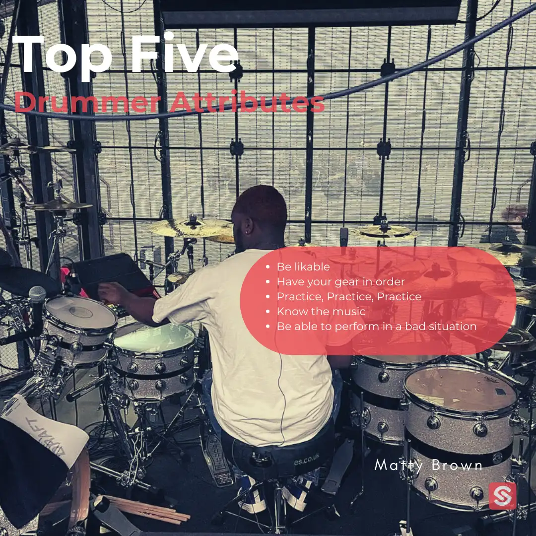 Top Five Drummer Attributes